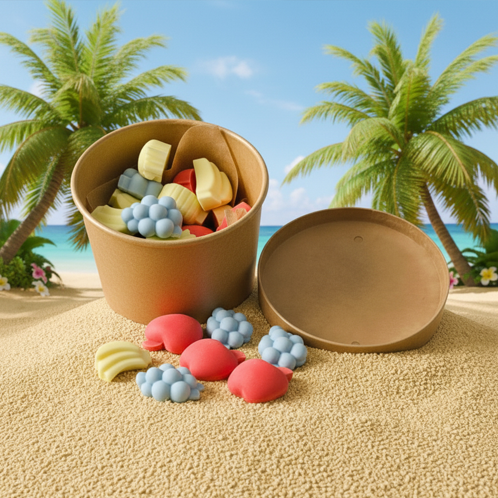 Trópusi gyümölcs illatviasz - Serenity Candle