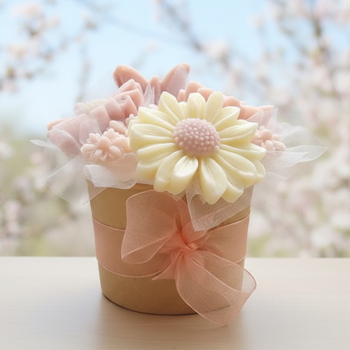 Virágos illatviasz box - Serenity Candle